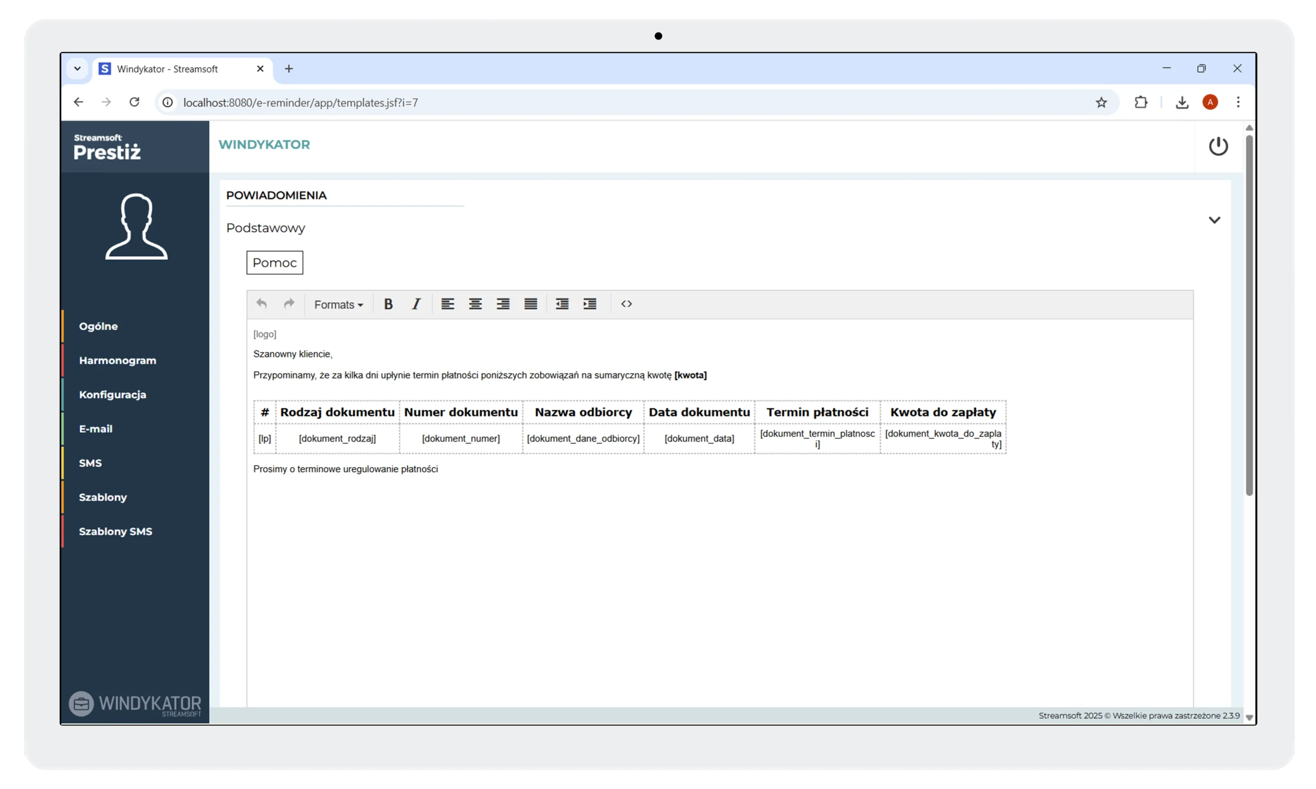 Aplikacja Windykator 3 Streamsoft Kraków