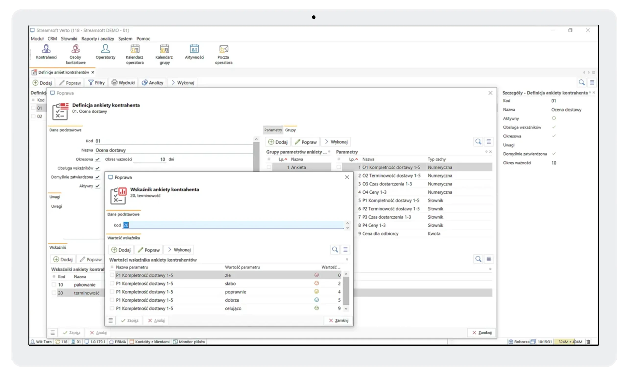 Moduł CRM 3 Streamsoft Kraków