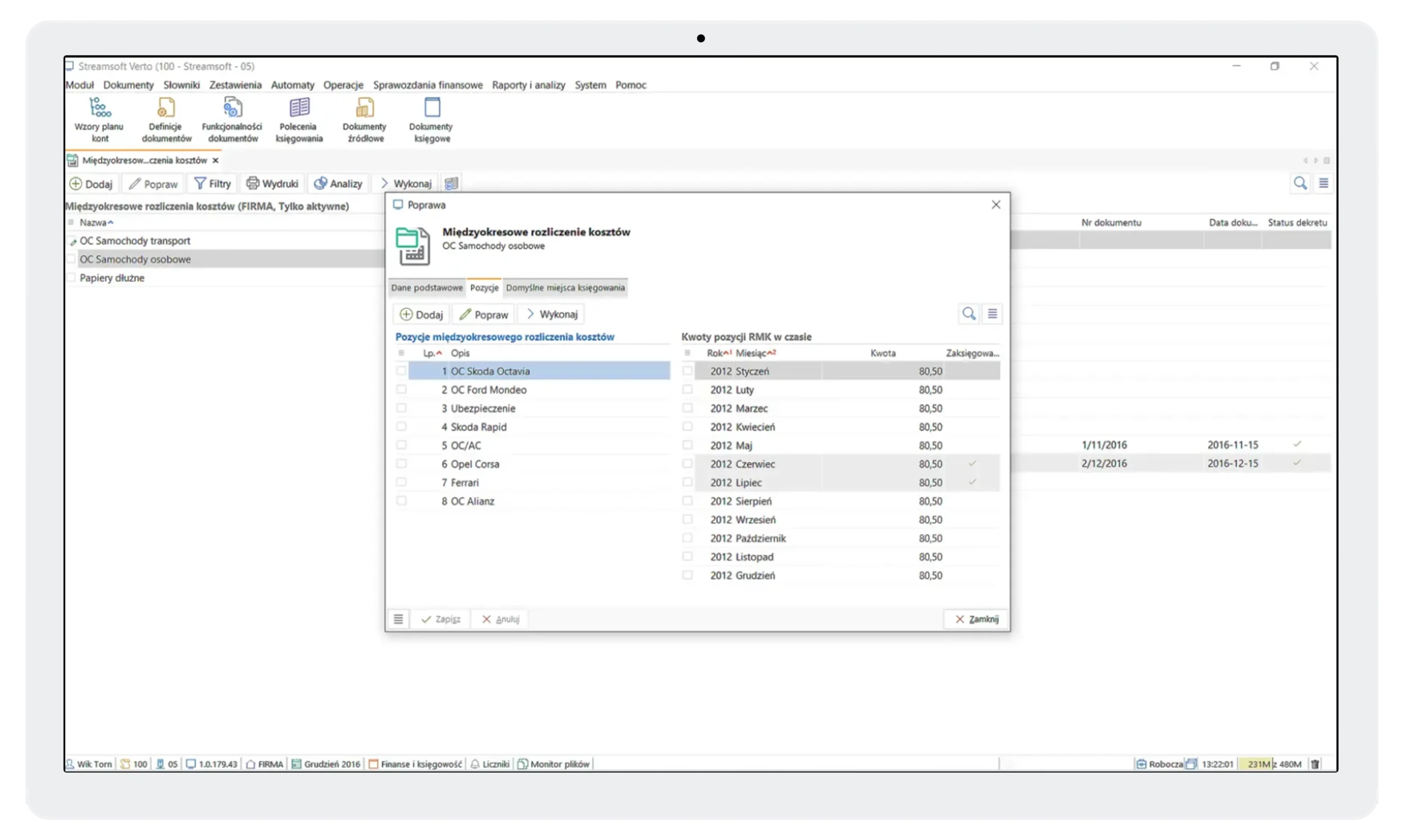 Moduł finanse i księgowość 2 Streamsoft Kraków