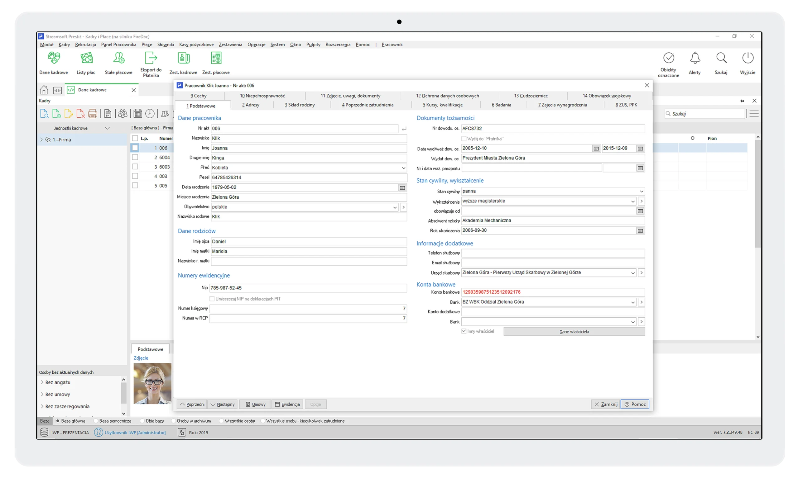 Moduł kadry i płace 3 Streamsoft Kraków
