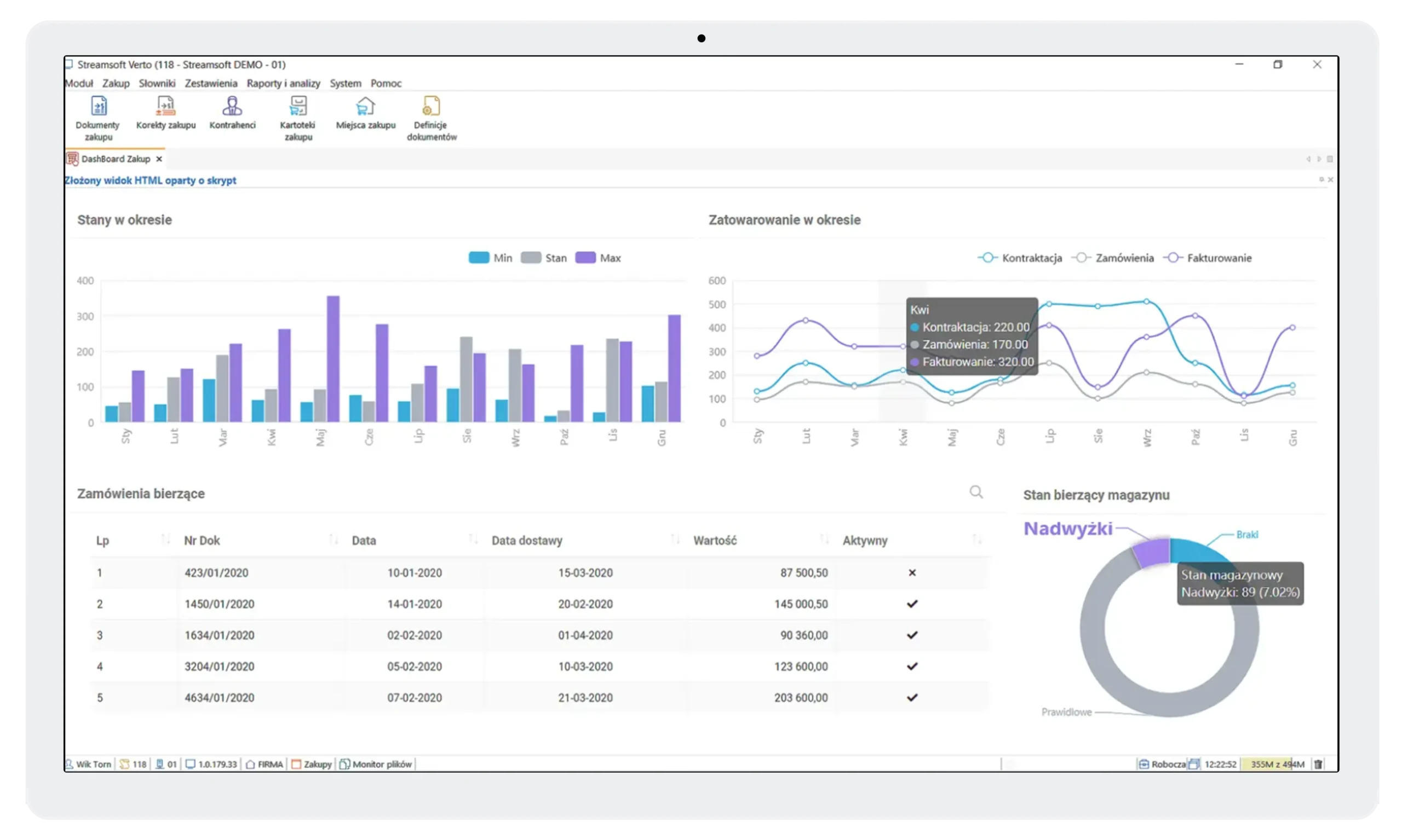 Moduł zakupy 1 Streamsoft Kraków