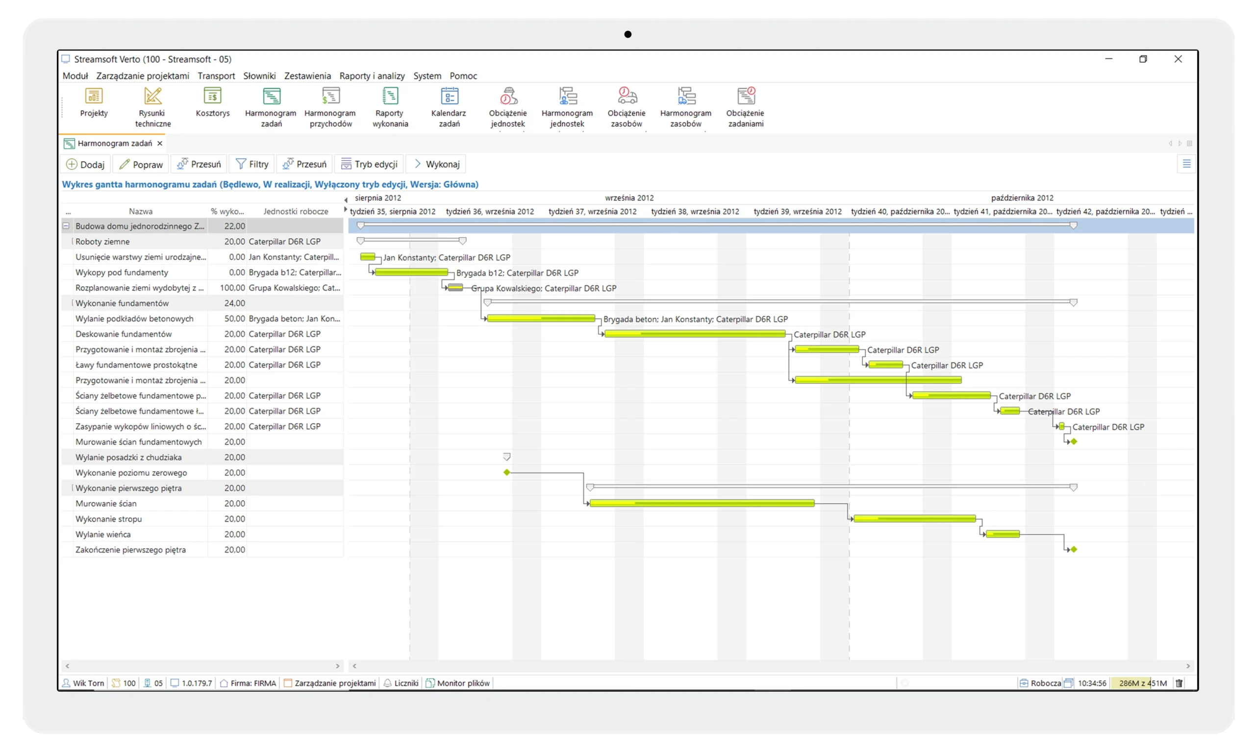 Moduł zarządzanie projektami 2 Streamsoft Kraków
